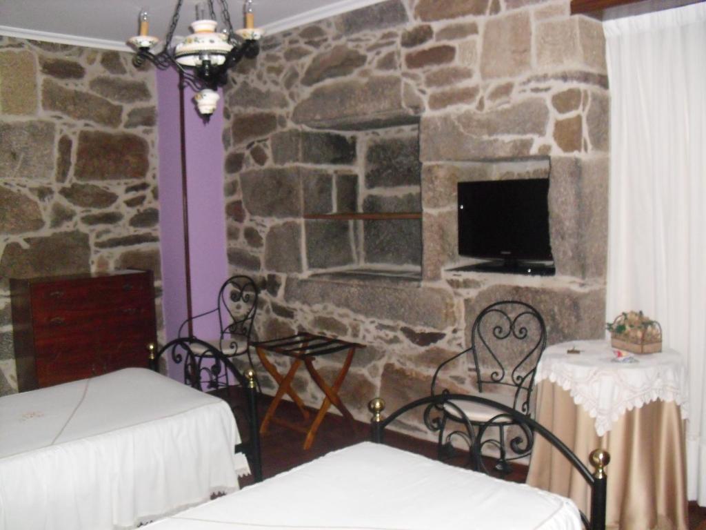 Hotel Pousada Vicente Risco Кастро Калделас Стая снимка